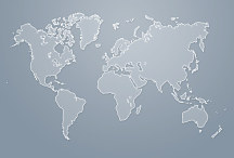 Tapeta Slepá mapa sveta 29340 - latexová